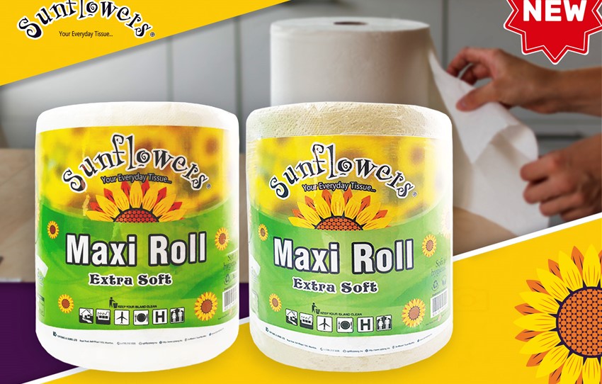 Sunflowers Maxi Roll
